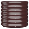 Ensemble de canapé de jardin 6 pcs Marron et Crème polyrotin 503080503080