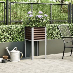 Ensemble de canapé de jardin 7 pcs Gris clair polyrotin 503092503092