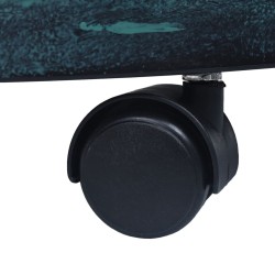 Ensemble de canapés inclinables de jardin Noir polyrotin 503113503113