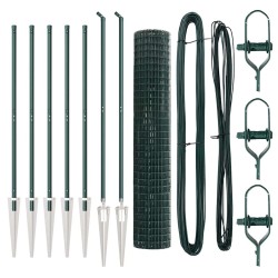 Ensemble de canapé de jardin 6 pcs Beige et Gris clair 503127503127