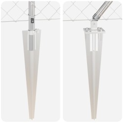 Ensemble de canapé de jardin avec coussin 6 pcs Beige polyrotin 503171503171