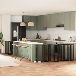 Ensemble de canapé de jardin 14 pcs Beige et crème polyrotin 503237503237