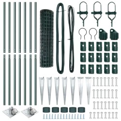 Ensemble de canapé de jardin 8 pcs Noir et crème polyrotin 503268503268