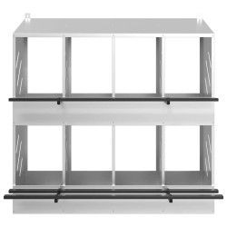 Ensemble de canapé de jardin 13 pcs Beige Poly rotin 503304503304