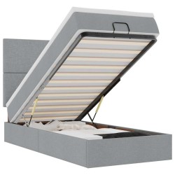 Ensemble de canapé de jardin 9 pcs Beige et Gris clair 503334503334