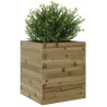 Jardinière 40x40x46 cm bois de pin imprégné 507866507866