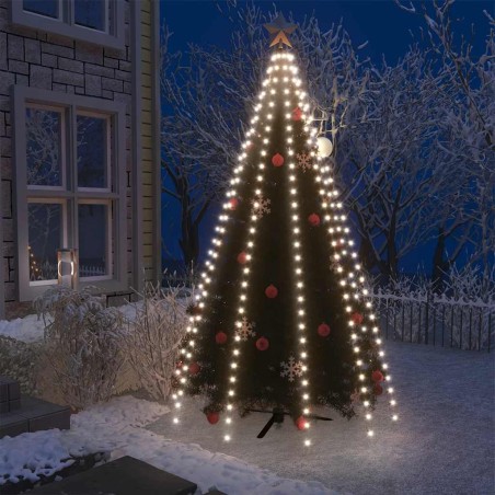 Guirlande lumineuse d'arbre de Noël 300 LED Blanc froid 300 cm 507868507868
