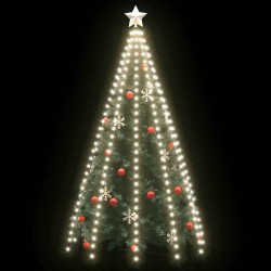 Guirlande lumineuse d'arbre de Noël 300 LED Blanc froid 300 cm 507868507868