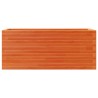 Jardinière cire marron 110x40x46 cm bois de pin massif 507891507891