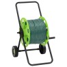 Chariot enrouleur vert avec tuyau de 50 m PVC 507960507960