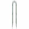 Treillis de jardin pour plantes grimpantes 4 pcs forme en U 507982507982
