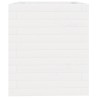 Jardinière blanc 40x40x46 cm bois de pin massif 507984507984