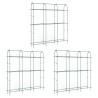 Treillis de jardin pour plantes grimpantes 3 pcs forme en U 507997507997