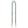 Treillis de jardin pour plantes grimpantes 3 pcs forme en U 507997507997