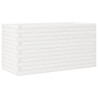 Jardinière blanc 90x40x46 cm bois de pin massif 508034508034