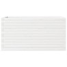 Jardinière blanc 90x40x46 cm bois de pin massif 508034508034