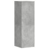 Supports pour plantes 2 pcs gris béton bois d'ingénierie 508110508110