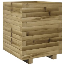Jardinière 40x40x49,5 cm bois de pin imprégné 508152508152