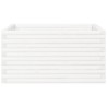 Jardinière blanc 90x90x46 cm bois de pin massif 508185508185