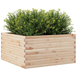 Jardinière 90x90x46 cm bois de pin massif 508186508186