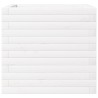 Jardinière blanc 50x50x46 cm bois de pin massif 508190508190