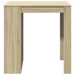 Table de bar chêne sonoma 102x70x103,5 cm bois d'ingénierie 508219508219