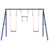 Ensemble de balançoire d'extérieur avec balançoires et trapèze 508249508249