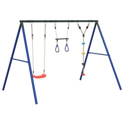 Jeu d'extérieur avec balançoire, trapèze et corde à disque 508256508256