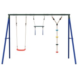 Jeu d'extérieur avec balançoire, trapèze et corde à disque 508256508256