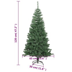 Arbre de Noël artificiel avec support 120 cm 230 branches 508261508261