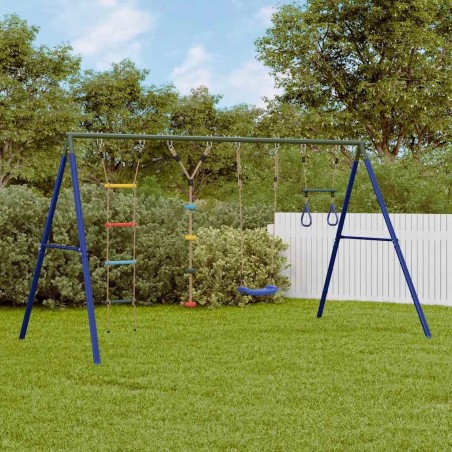 Jeu extérieur de balançoire, trapèze échelle et corde à disque 508279508279