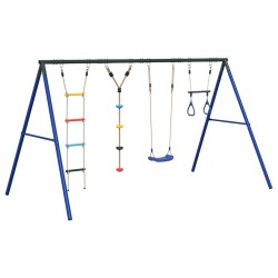 Jeu extérieur de balançoire, trapèze échelle et corde à disque 508279508279