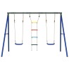 Ensemble de balançoire d'extérieur avec balançoires et échelle 508291508291