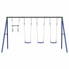 Ensemble de balançoire d'extérieur avec balançoires et trapèze 508295508295