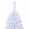 Arbre de Noël artificiel avec branches épaisses blanc 120cm PVC 508300508300