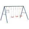 Ensemble de balançoire d'extérieur avec balançoires et trapèze 508352508352