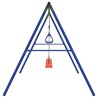 Ensemble de balançoire d'extérieur avec balançoires et trapèze 508352508352