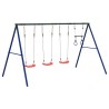 Ensemble de balançoire d'extérieur avec balançoires et trapèze 508352508352