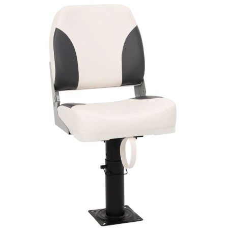 Siège de bateau pliable 1 ensemble avec dossier bas et sangle de fixation 508478508478