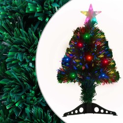Arbre de Noël pré-éclairé avec support et LED 64 cm fibre optique 508486508486