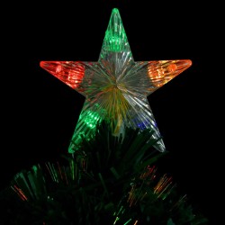Arbre de Noël pré-éclairé avec support et LED 64 cm fibre optique 508486508486