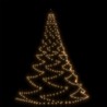 Arbre mural avec crochet métallique 260 LED blanc chaud 3 m 508487508487