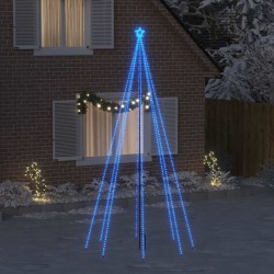 Sapin de Noël à LED Intérieur/Extérieur 576 LED bleu 3,6 m 508489508489