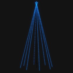 Sapin de Noël à LED Intérieur/Extérieur 576 LED bleu 3,6 m 508489508489