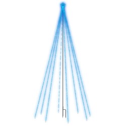 Sapin de Noël à LED Intérieur/Extérieur 576 LED bleu 3,6 m 508489508489