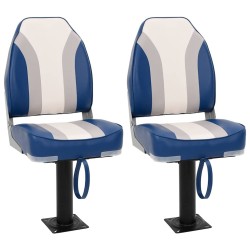 Ensemble de sièges de bateau pliables lot de 4 dossier haut 508490508490