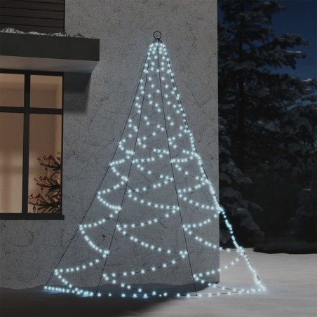 Arbre mural avec crochet métallique 260 LED blanc froid 3 m 508493508493
