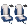 Ensemble de sièges de bateau pliables lot de 4 dossier haut 508498508498