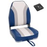 Ensemble de sièges de bateau pliables lot de 2 dossier haut 508506508506