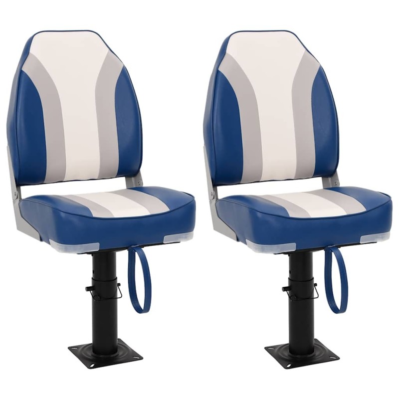 Ensemble de sièges de bateau pliables lot de 4 dossier haut 508508508508